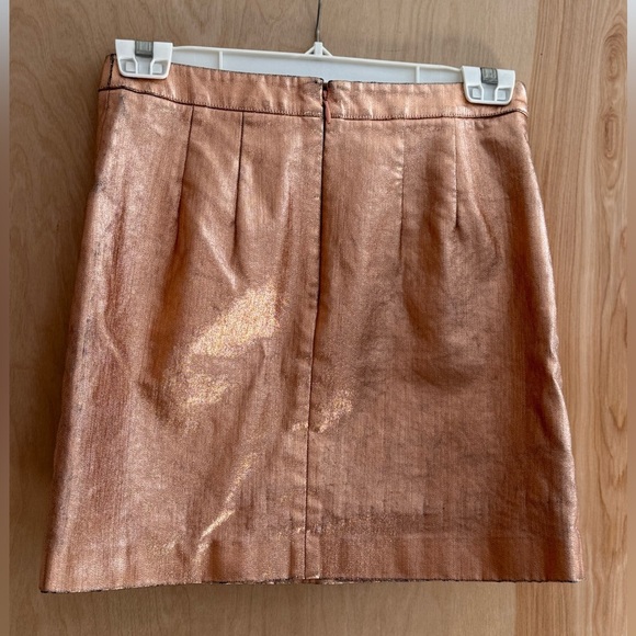 Club Monacco Copper Metallic Mini Skirt - Picture 9 of 12